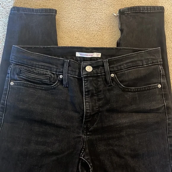 Levi’s 311 Shaping Skinny Ankle Black Jeans - Picture 2 of 8